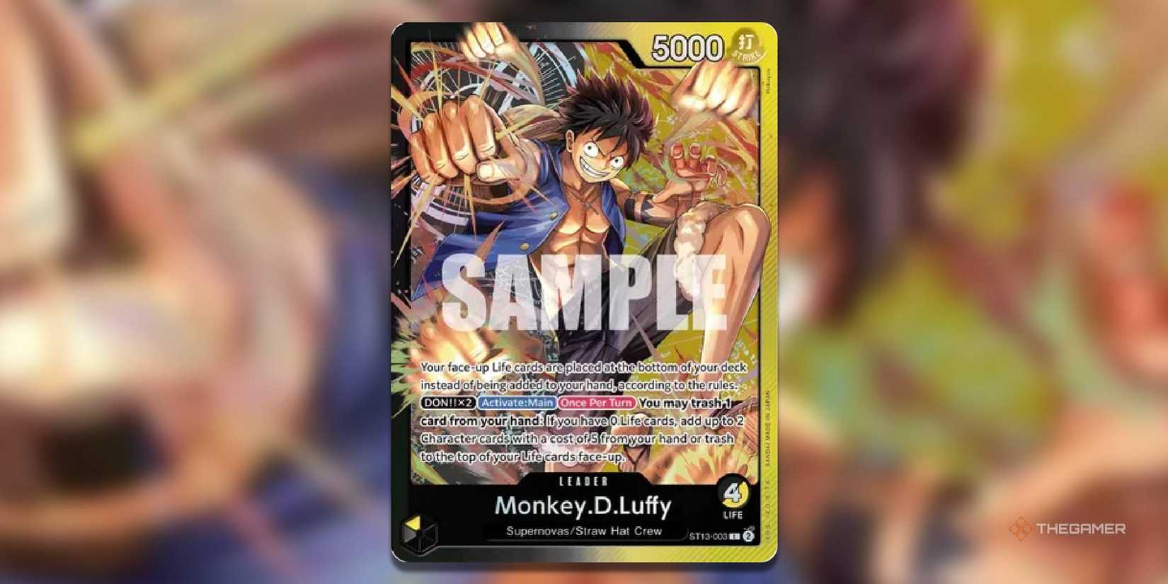 The Best Leaders In The One Piece Card Game