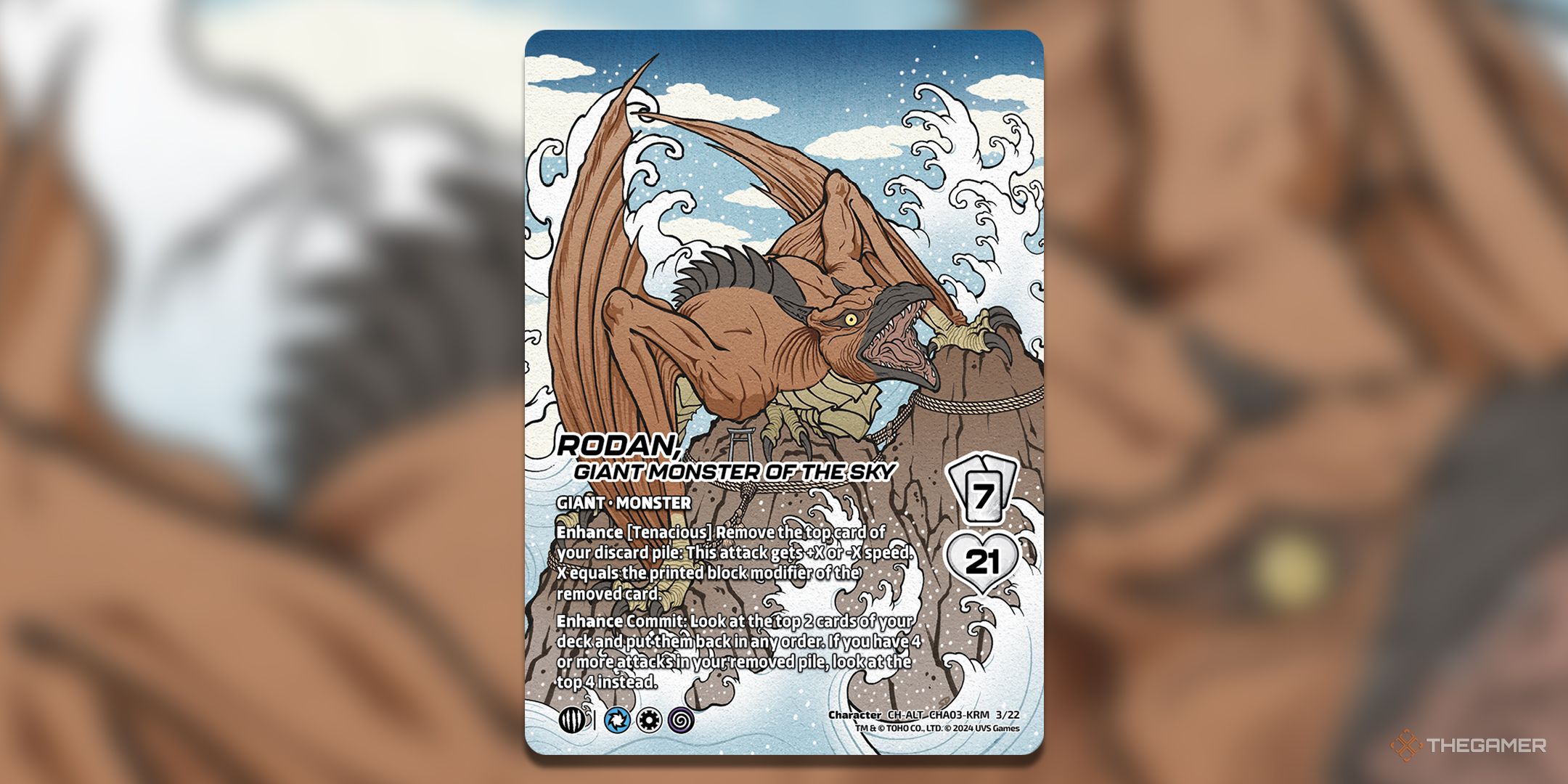 Every Card In UniVersus' Godzilla Challenger Series: King Ghidorah And ...