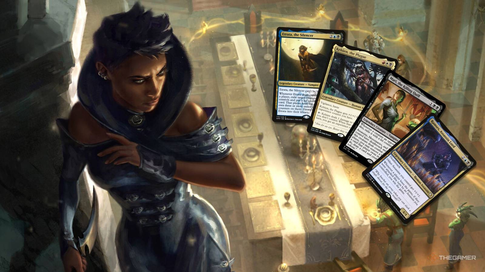 assassin deck mtg commander Ezio Auditore da Firenze ASSASSINS Magic MTG Custom Commander Deck