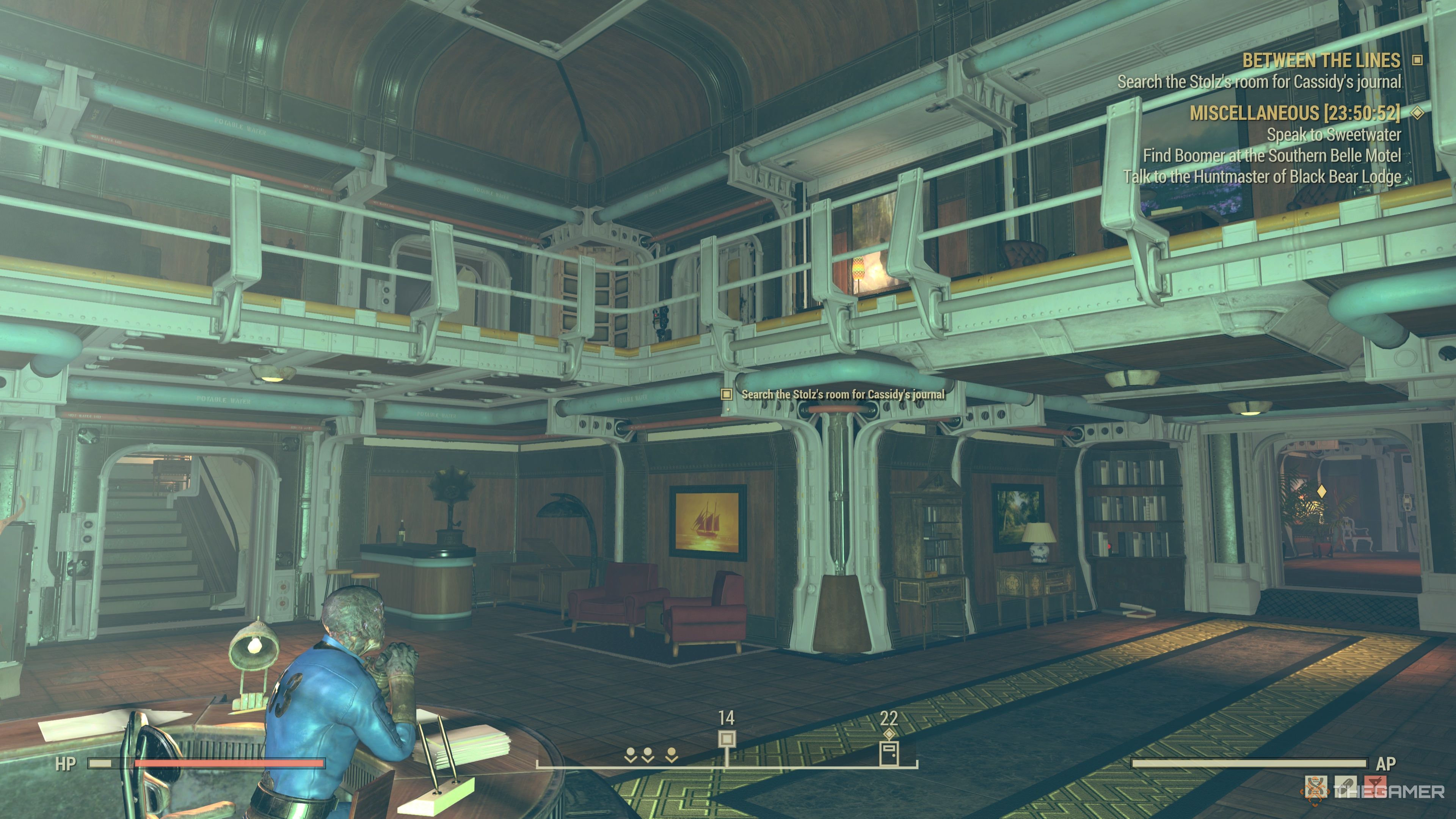 How To Finish Between The Lines In Fallout 76