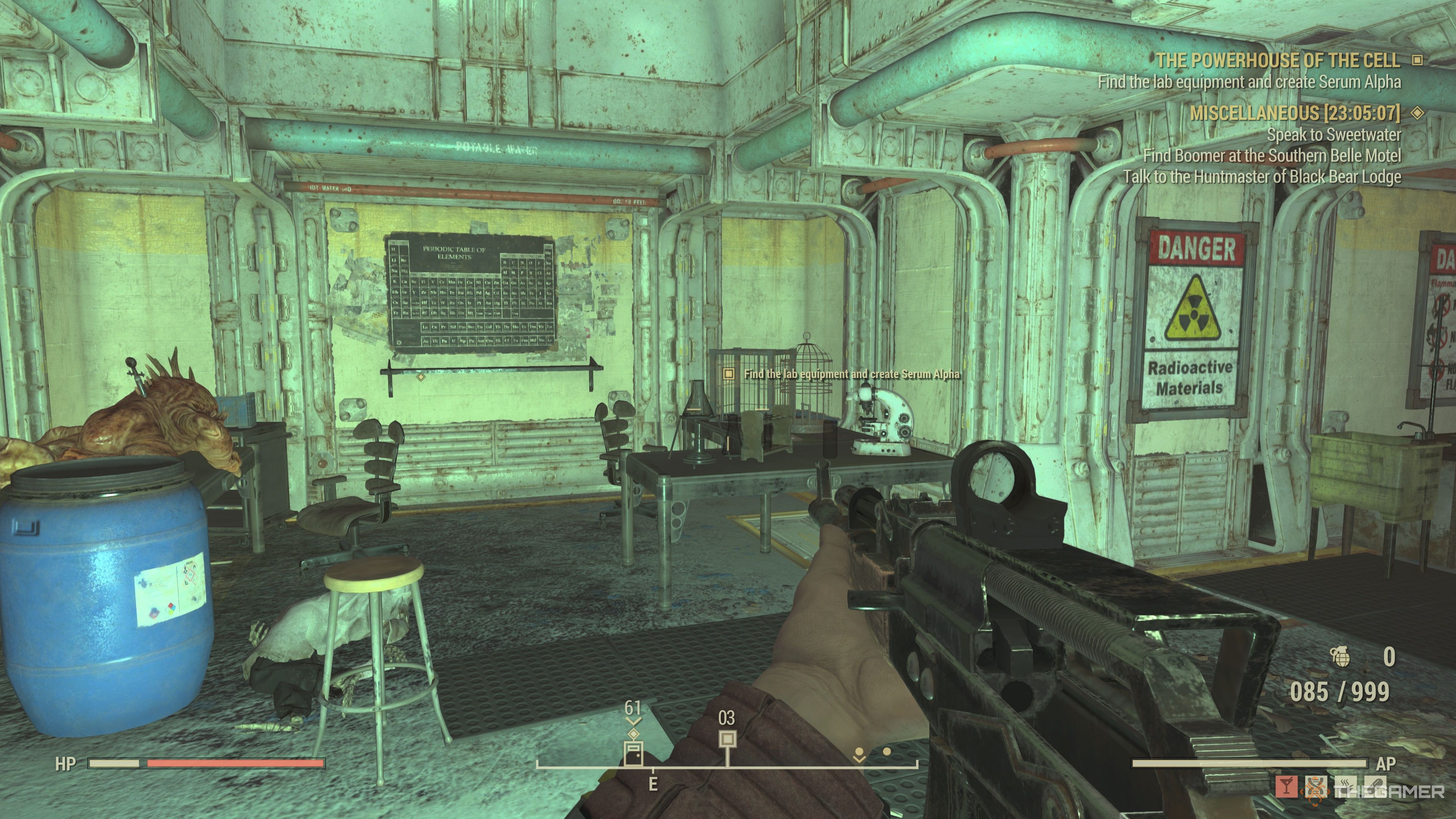 How To Complete The Powerhouse Of The Cell In Fallout 76