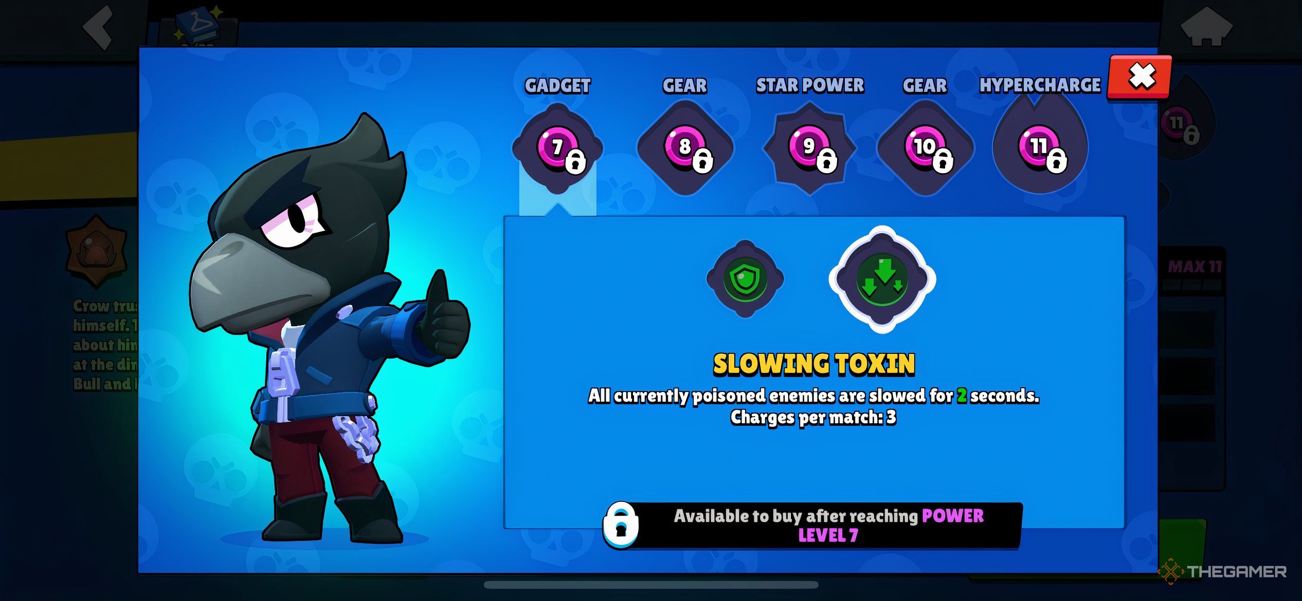 Best Build For Crow In Brawl Stars