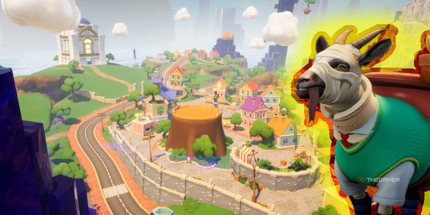Goatsy Map Where To Find All Trophies In The Goat City Bay Level In Goat Simulator
