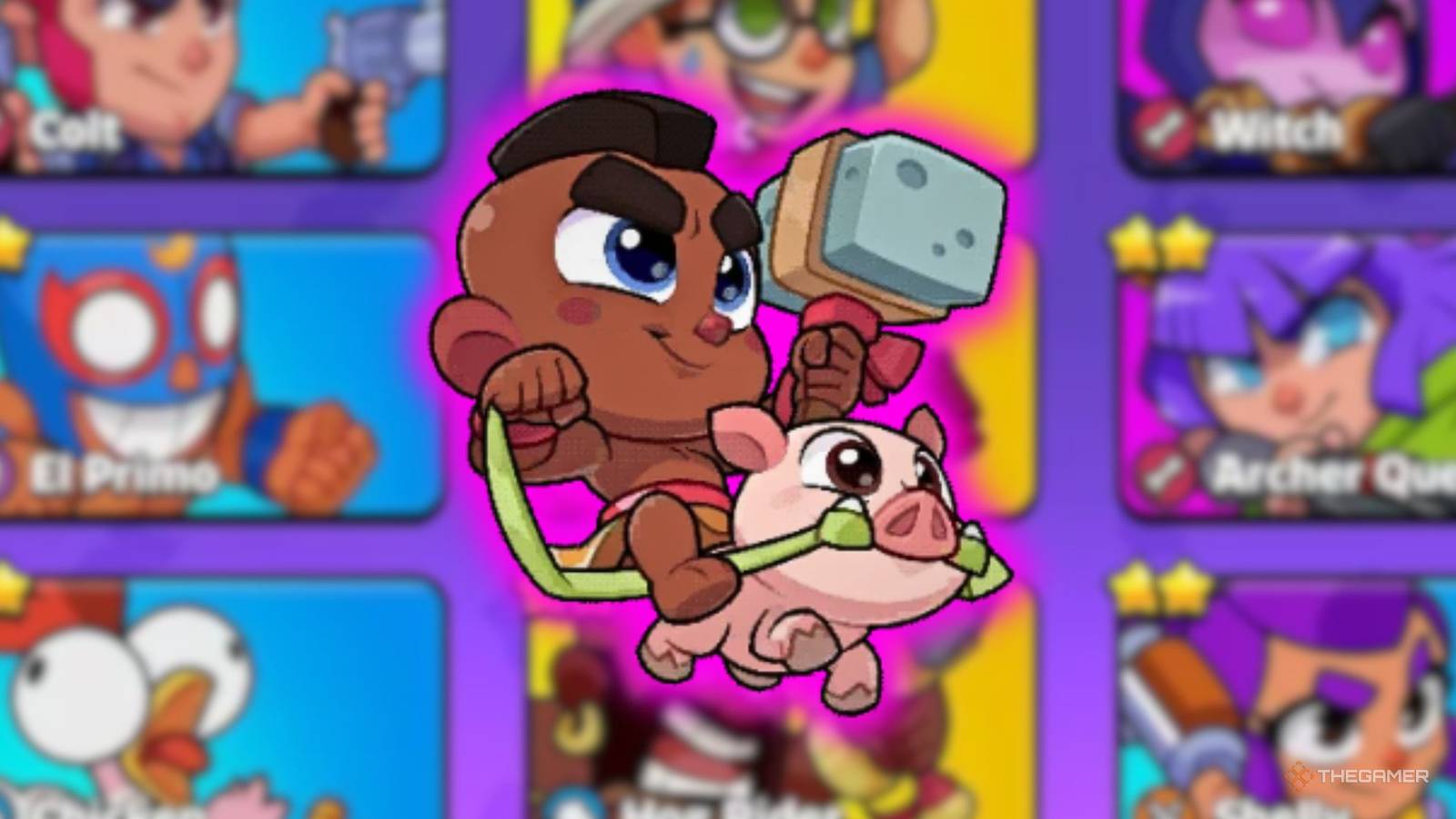 Hog Rider Ufc How To Unlock The Hog Rider In Squad Busters