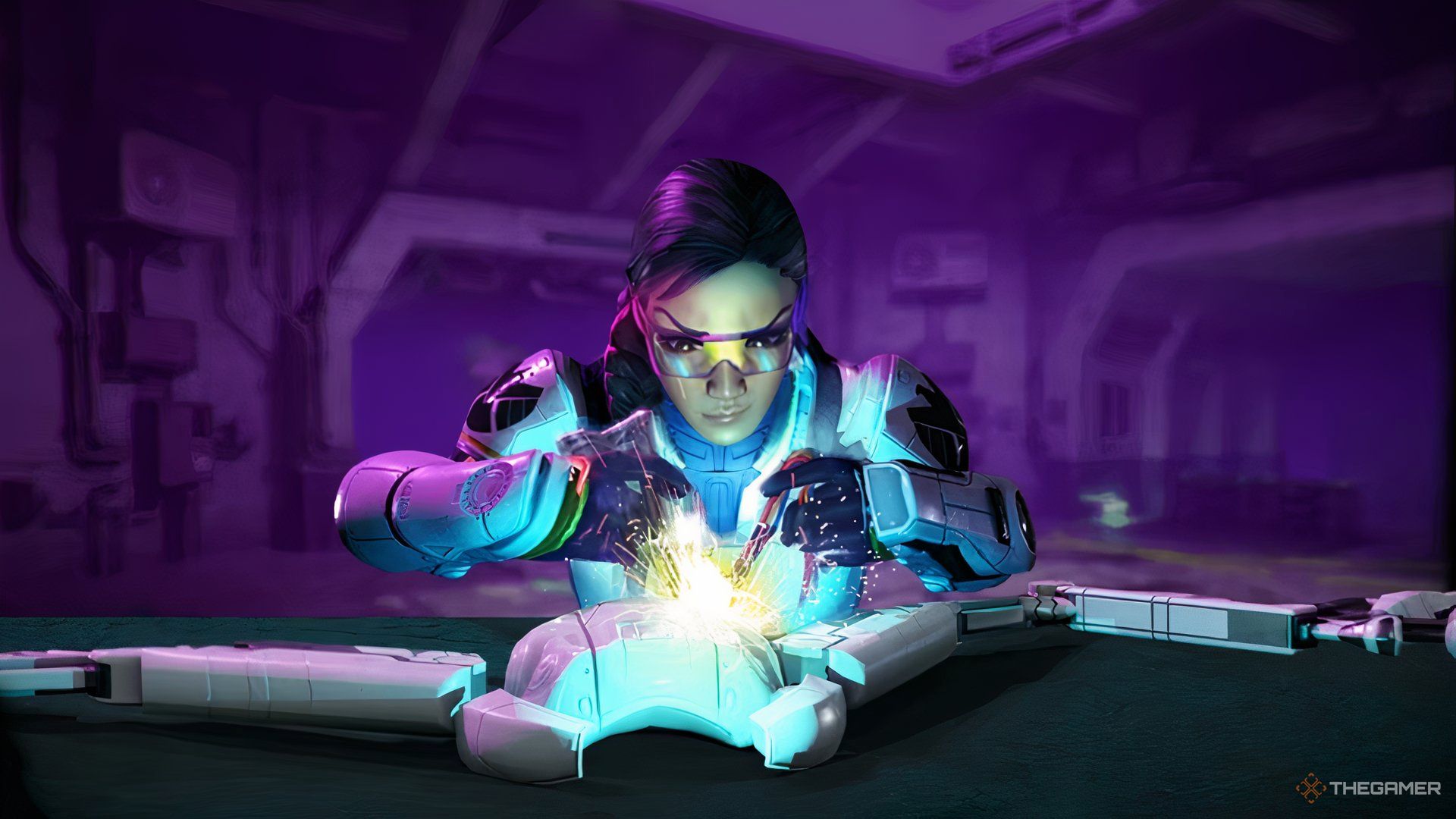 Marvel Strike Force, A shield operative repairing a robot