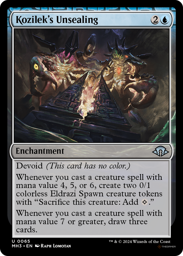 mtg mh3 eldrazi commander deck MH3 Commander Deck - Eldrazi Incursion