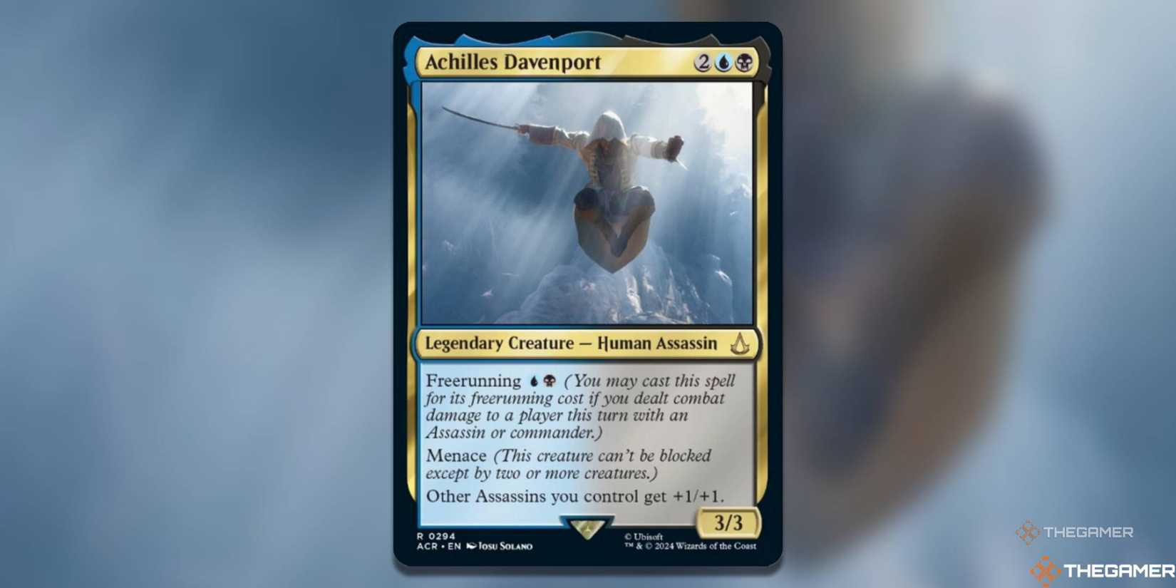 freerunning cards mtg Does the Freerunning combo reduce the casting cost of assassins to one black mana?