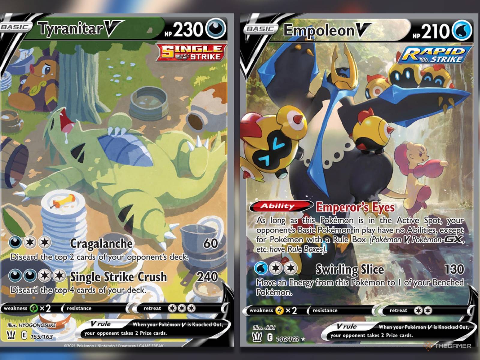 are rapid strike pokemon cards rare Rapid Strike Urshifu V 153/163 Battle Styles Holo Rare Pokemon Card Ne main image 1