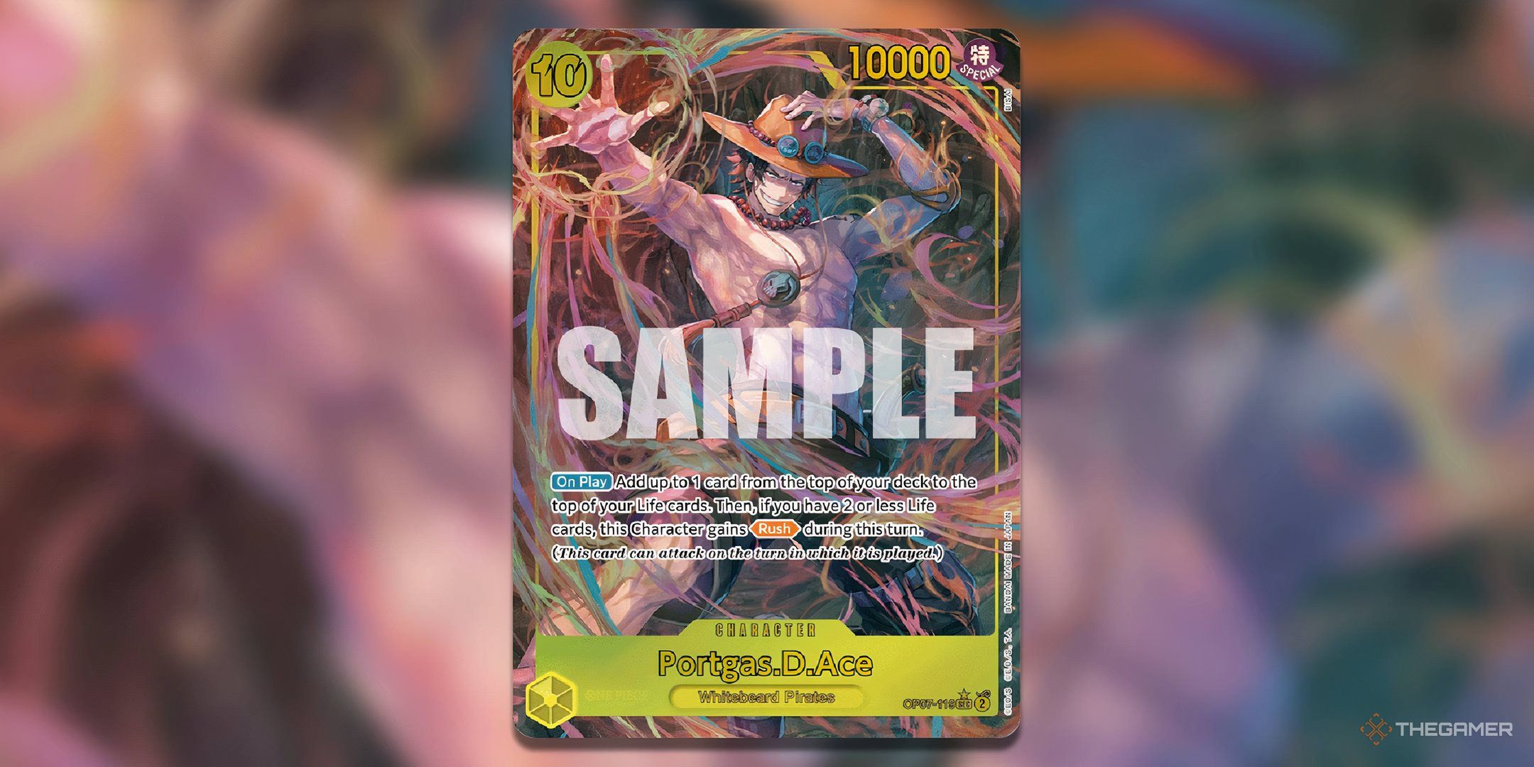 ONPIECE カード10000HP One piece card game booster pack op-07 500 years in the
