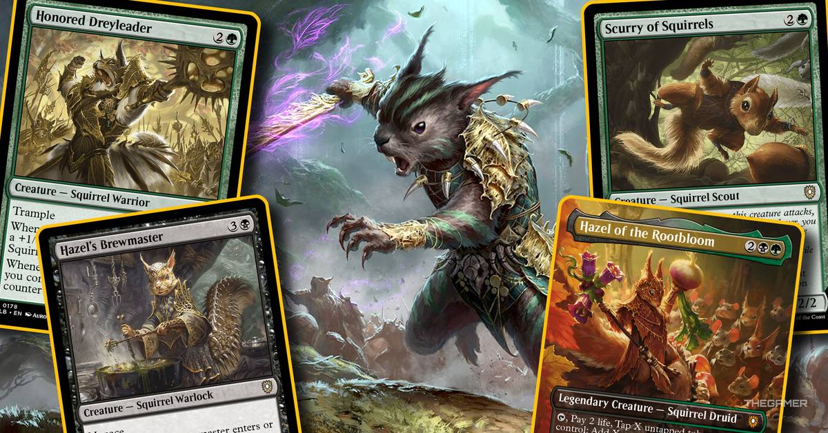 mtg squirrel commander deck Magic the Gathering - Chatterfang, Squirrel General main image 1