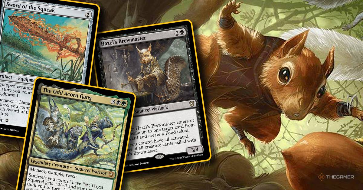 best mtg squirrel cards Elite Golgari Deck - Green Black - Very Powerful - Modern Legal - Custom Built - Magic The Gathering - Bloomburrow Commander (BLC) #209 Illustrated by Jason A. best squirrel mtg cards This