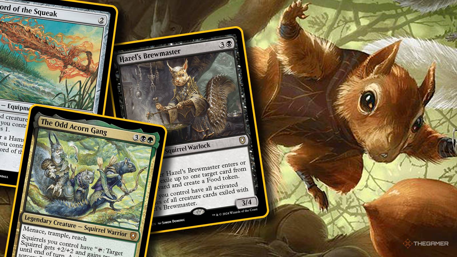 The Best Cards From Bloomburrow's Squirreled Away Commander Deck - MTG The Best Cards From Bloomburrow's Squirreled Away Commander Deck - MTG