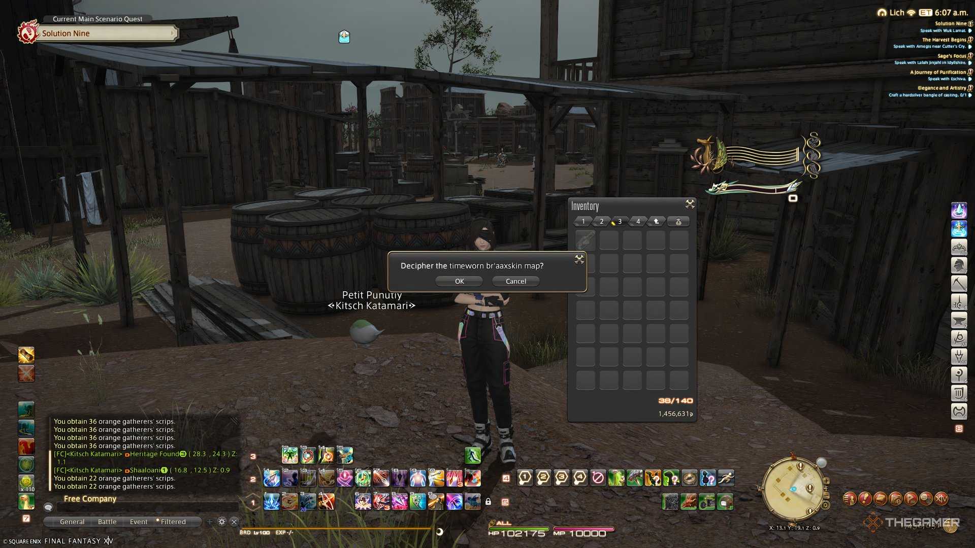 Ffxi Inventory Where To Find Timeworn Br'aaxskin And Loboskin Treasure Maps In FFXIV ...