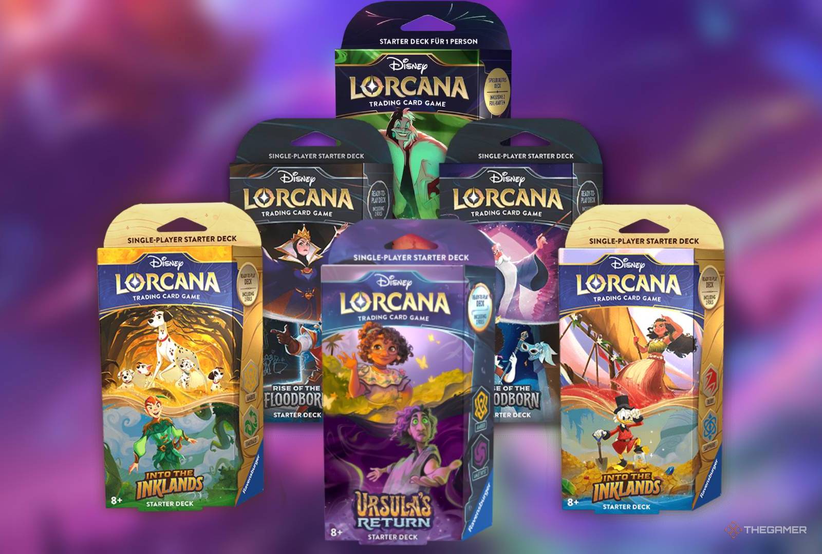 Every Card In Every Starter Deck In Disney Lorcana Every Card In Every Starter Deck In Disney Lorcana
