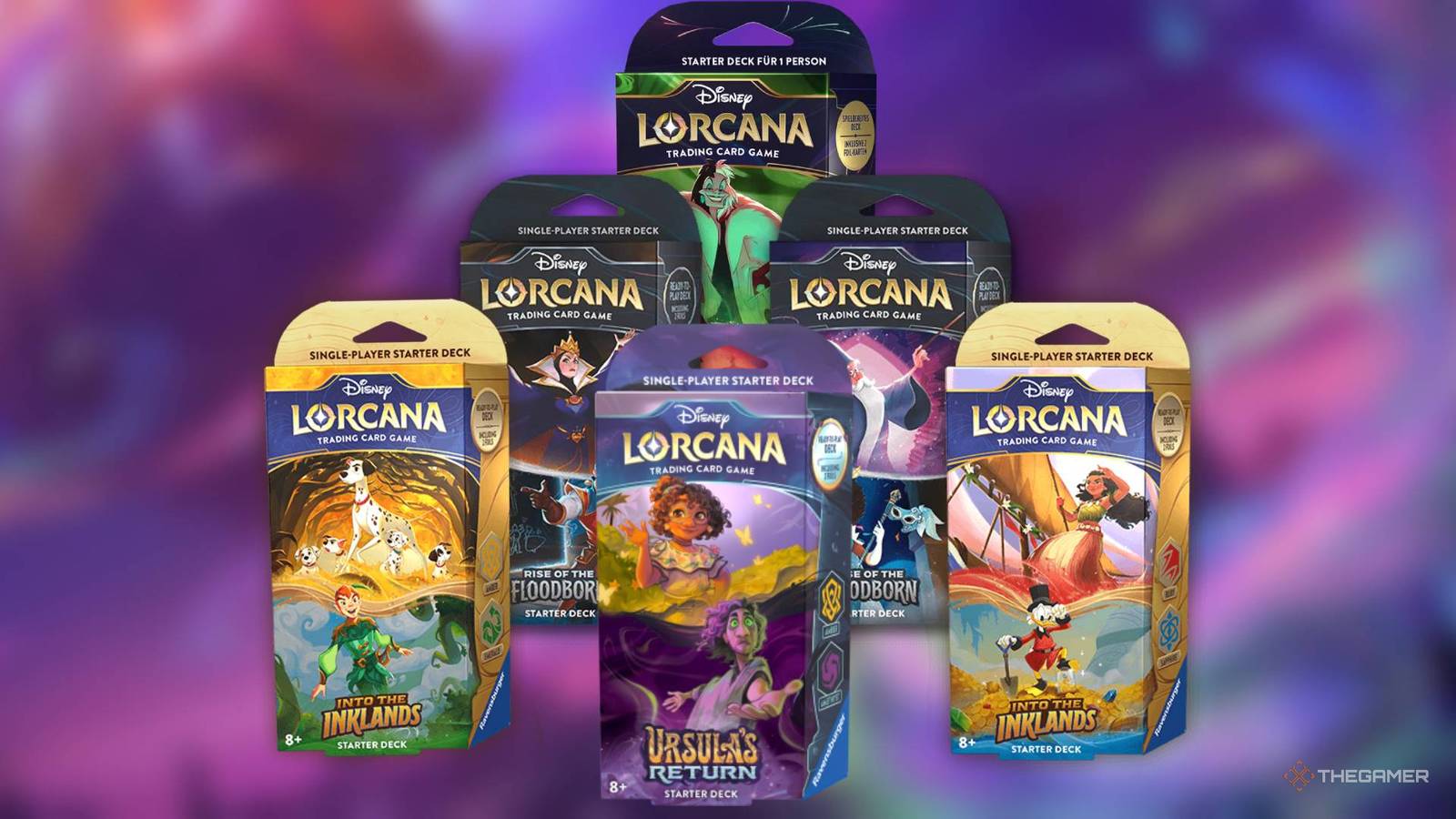 Every Card In Every Starter Deck In Disney Lorcana Every Card In Every Starter Deck In Disney Lorcana