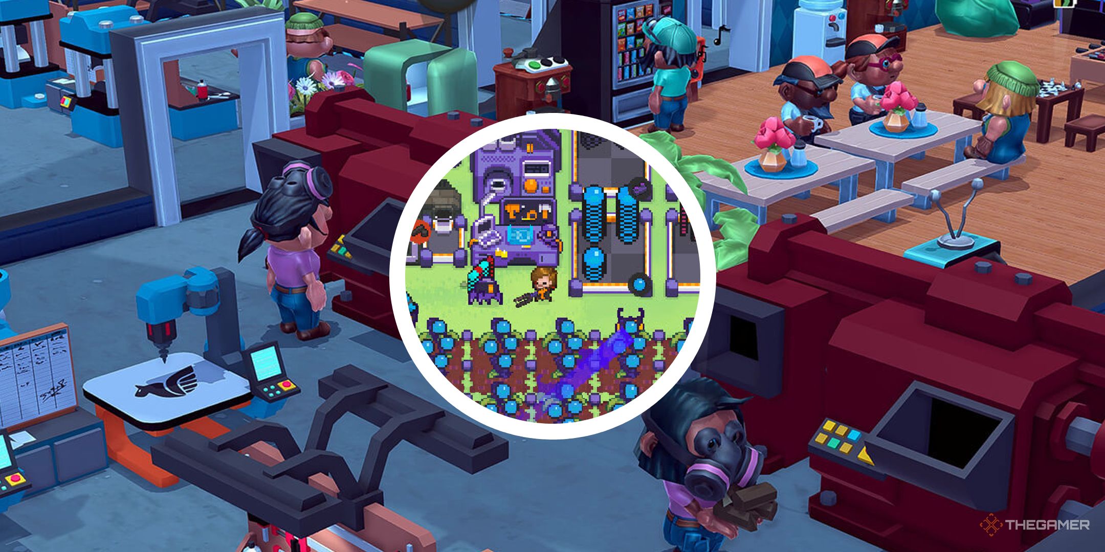 little big workshop png circle image showing new lands game