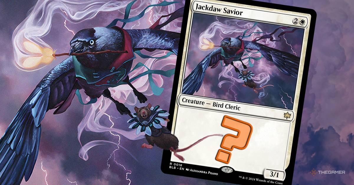 Jackdaw Savior - Exclusive Bloomburrow Spoiler - MTG