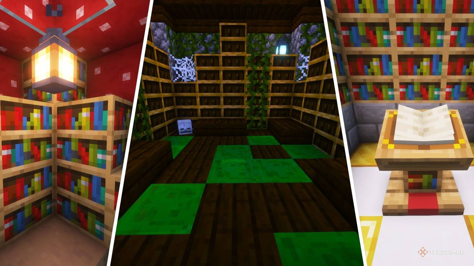 Tutorial World Minecraft Library Build Best Library Build Ideas In Minecraft