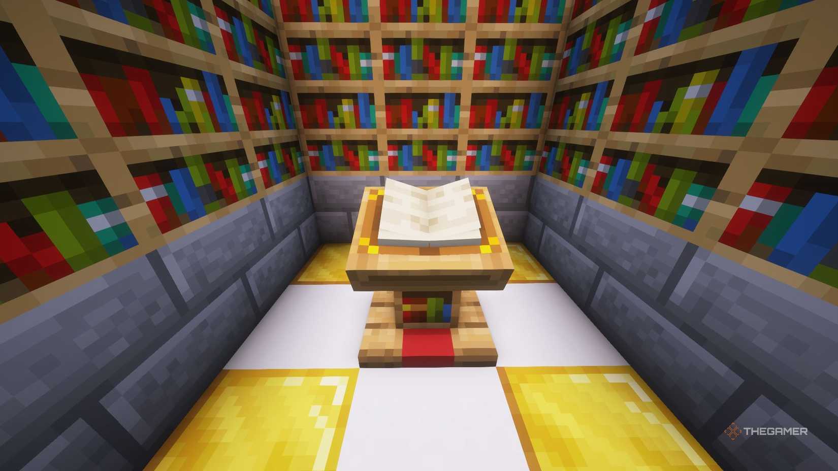 Tutorial World Minecraft Library Build Best Library Build Ideas In Minecraft