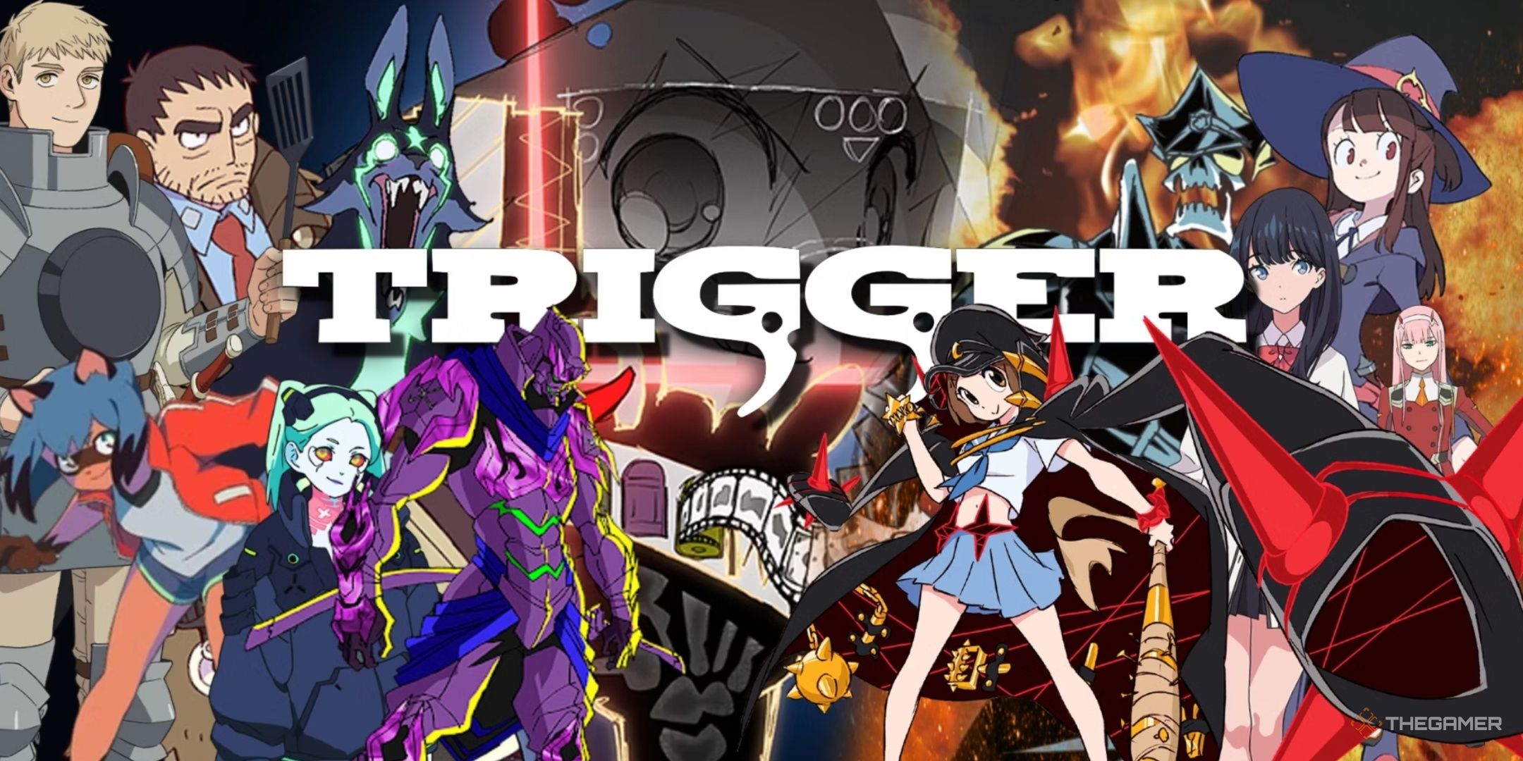 The Best Anime Series By Studio Trigger
