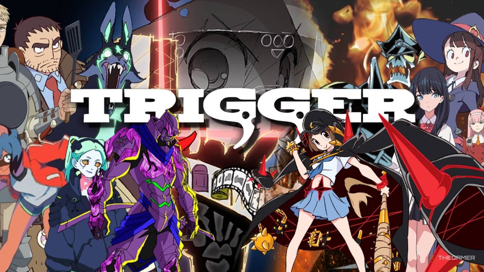 The Best Anime Series By Studio Trigger