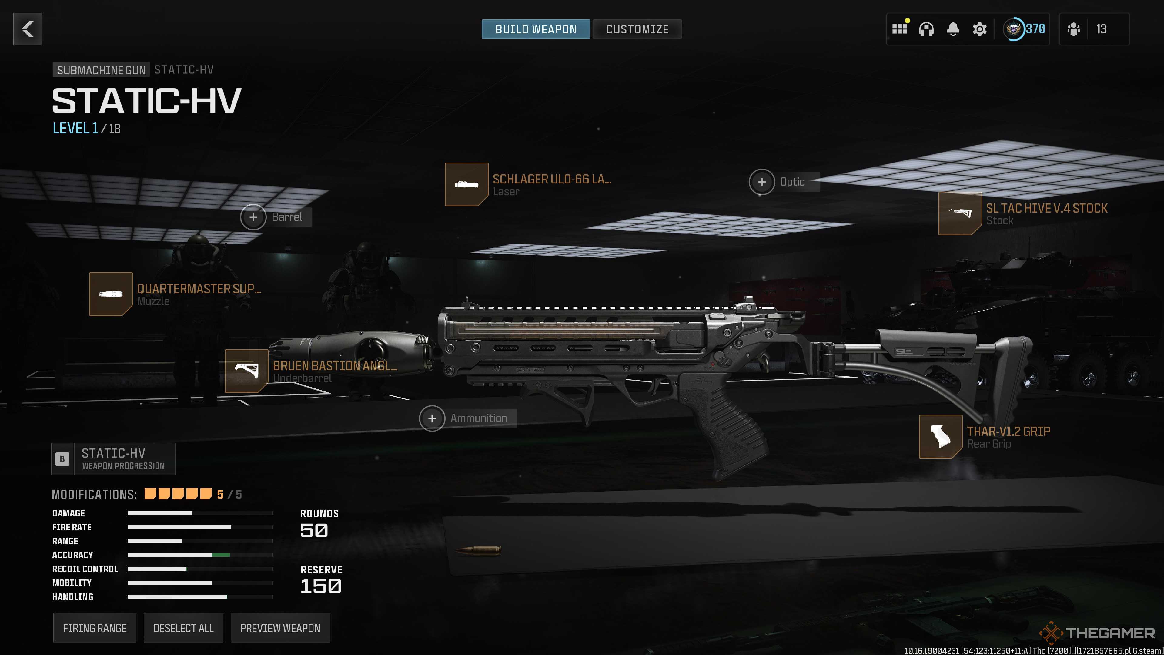 Static Hv Build Ryda The Best Static-HV Builds In MW3