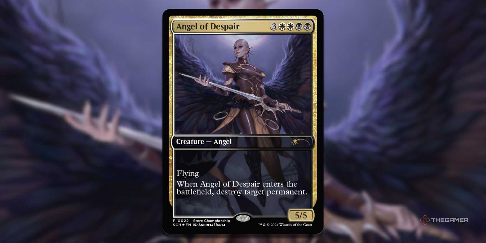 Gifted Aetherborn  MTG Promo Store Card (Magic: The Gathering, English,  Near Mint)