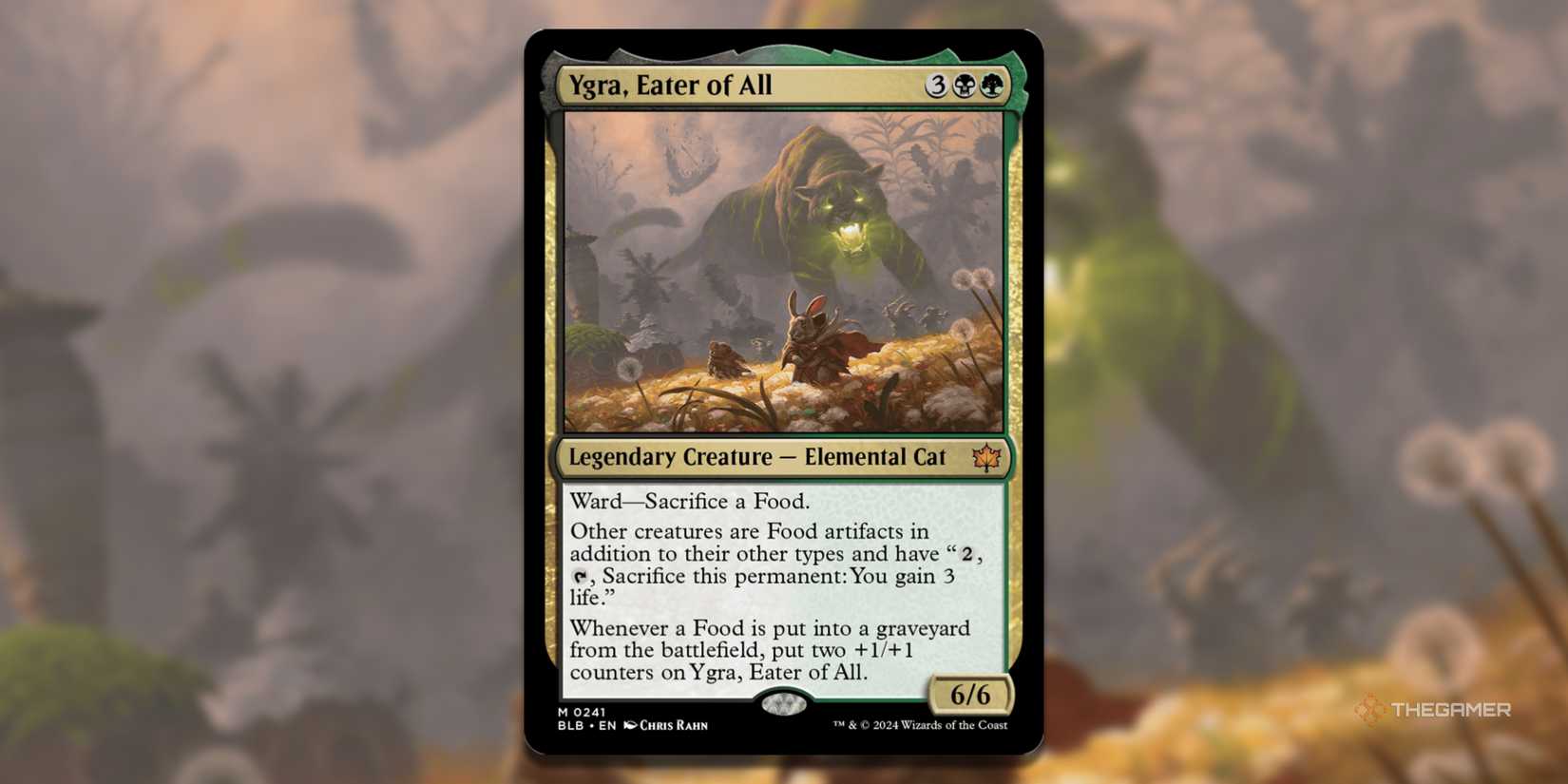 mtg ygra commander deck MTG Commander Deck EDH Deck Commander Ygra, Eater of All 100 Magic Cards  Custom Deck Bloomburrow Food main image 1