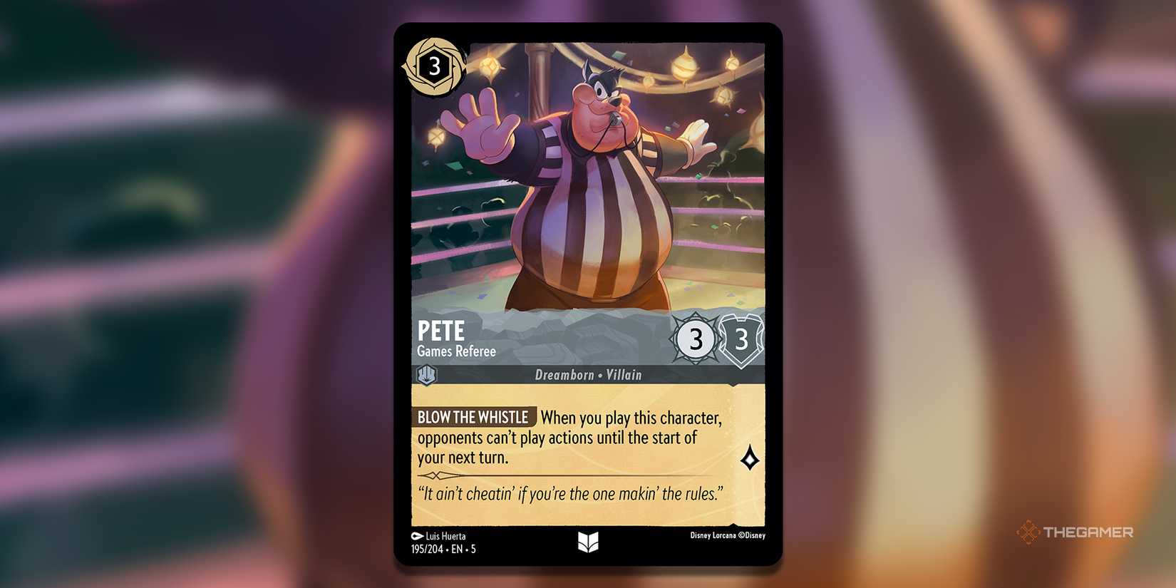 What Can We Learn About The Pete, Games Referee Drama In Disney Lorcana?
