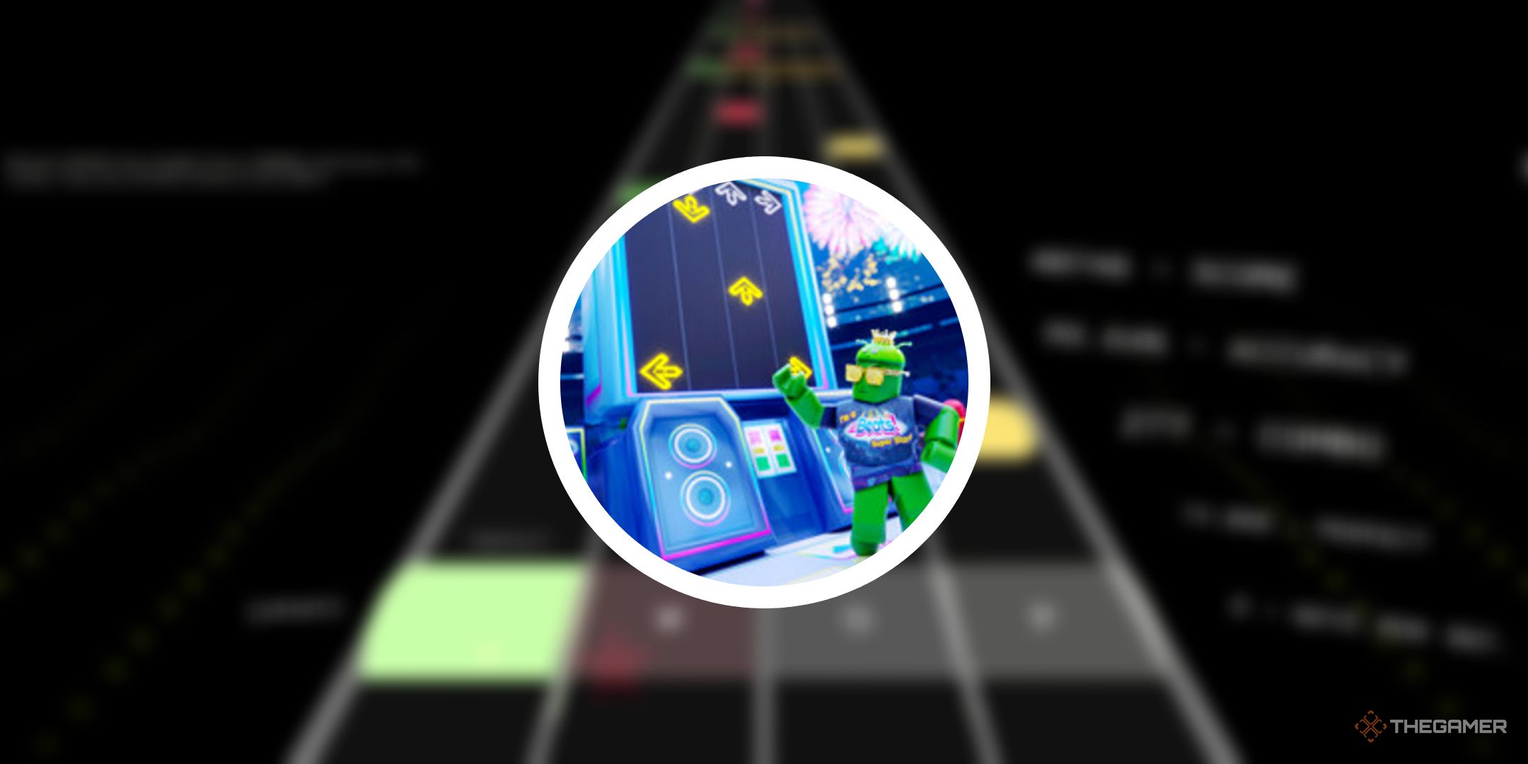 roblox image from rhythm track with circle png from robeats