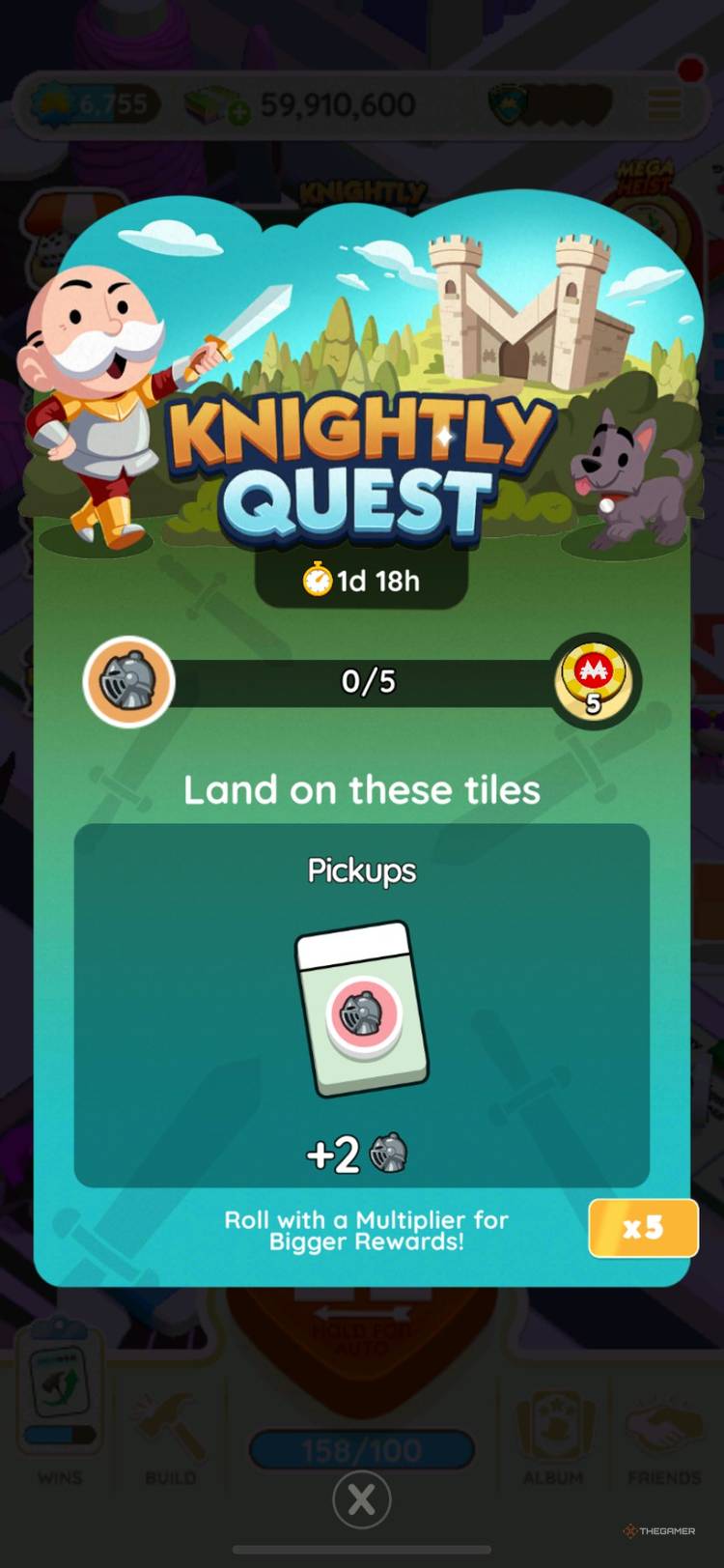 Knightly Rally How To Get All Knightly Quest Rewards In Monopoly Go