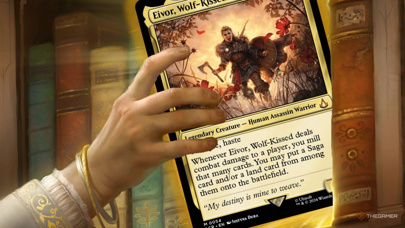 eivor wolf kissed mtg commander deck We've seen a lot of custom art Proxies of Voja before, but we've never seen one of the White Wolf, Geralt of Rivia Witcher fans are going to love this Kissed deals combat damage to a player How To Build An Eivor,