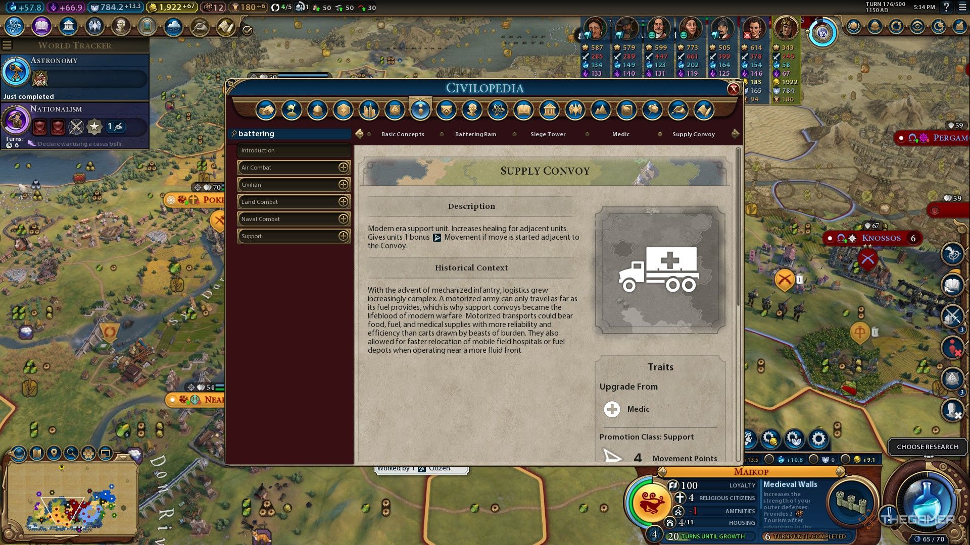 How To Use Support Units In Civilization 6