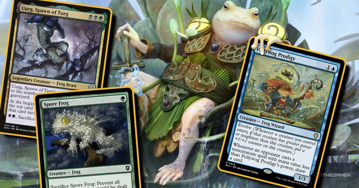 mtg best frog cards Amazon.com: Elite Frog MTG Deck - Simic Blue Green - Modern & Pioneer Legal  - Custom Built - Magic The Gathering - MTG main image 1
