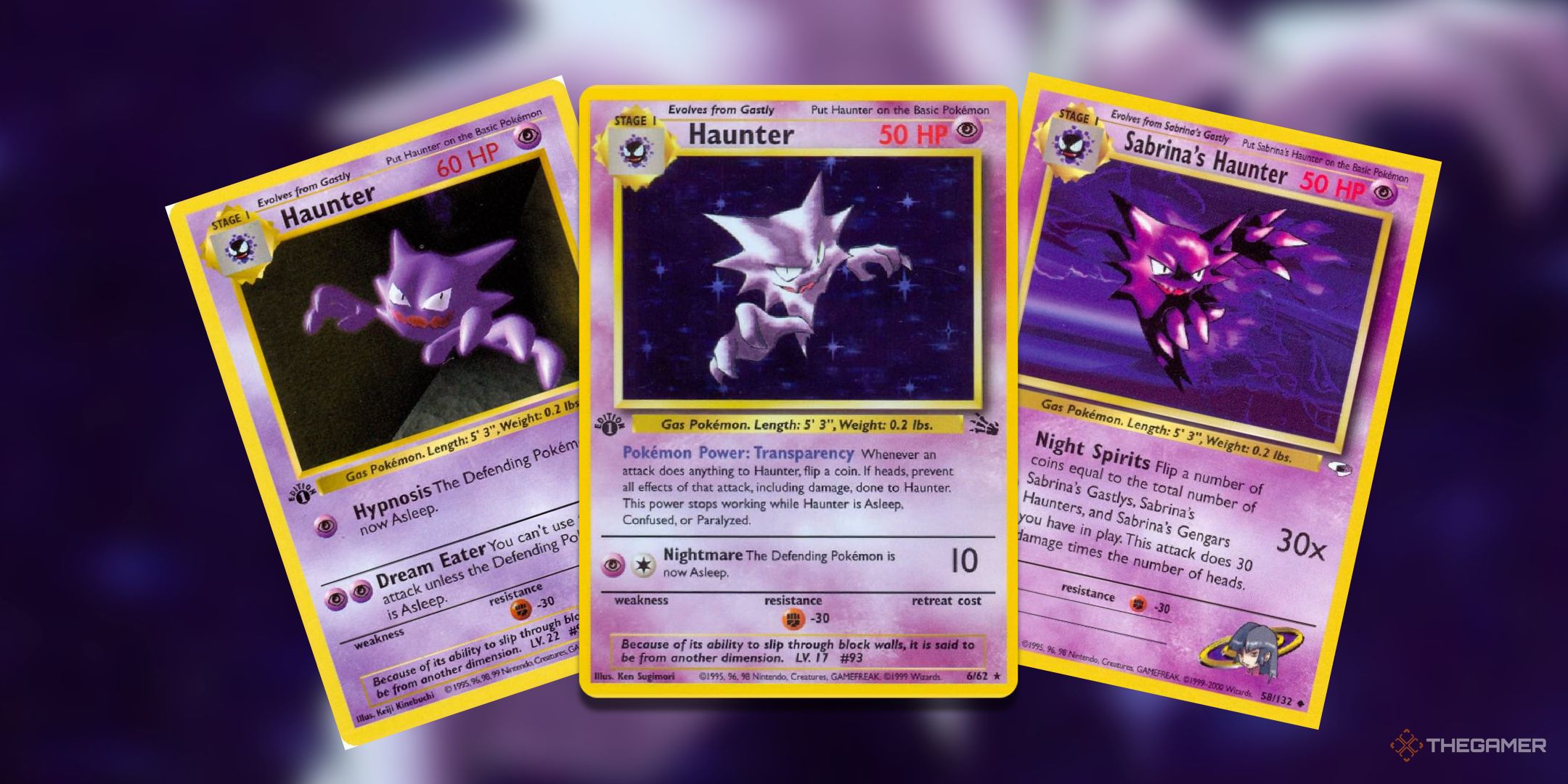 ゴースト (1999 POKEMON GAME Haunter 1ST EDITION BASE SET