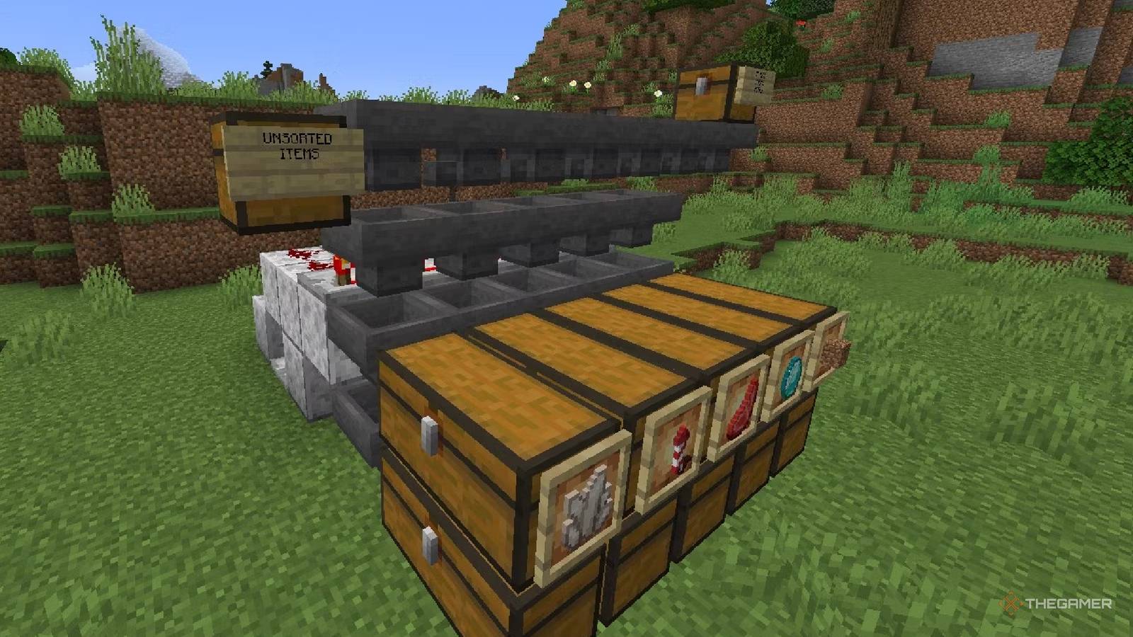 How To Build An Item Auto-Sorter In Minecraft