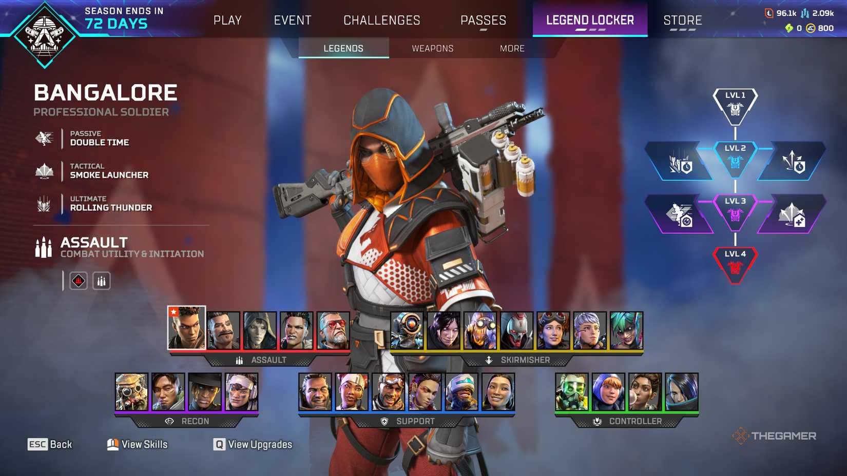 Best Legends In Each Class In Apex Legends