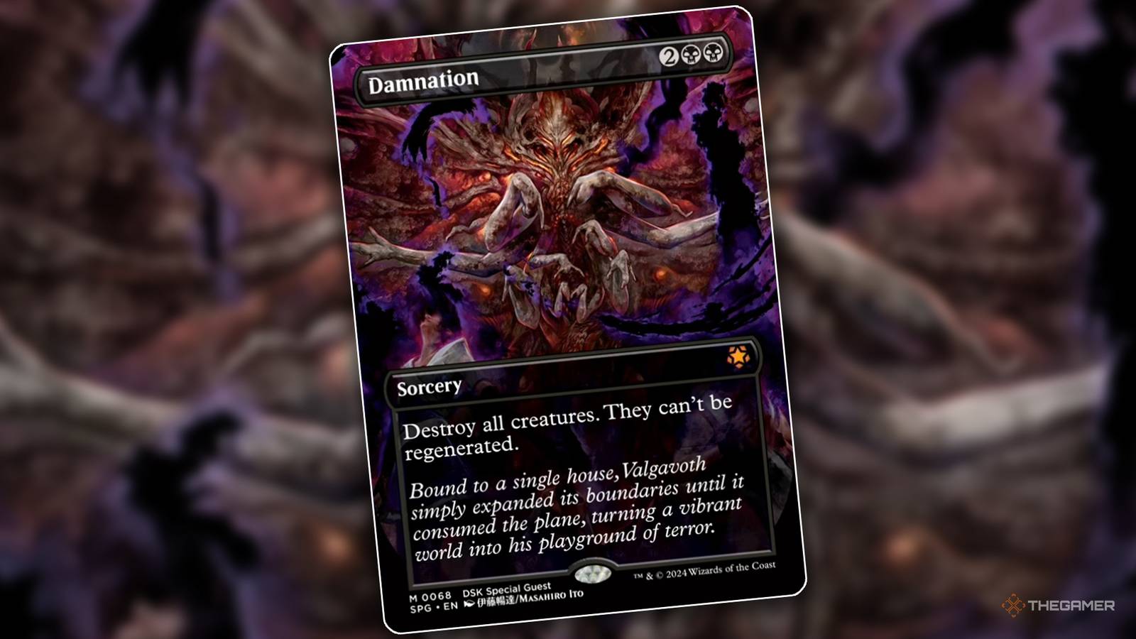 mtg japanese cards duskmourn Magic: The Gathering: Enduring Tenacity (Showcase) return it to the battlefield under its owners control Duskmourn: House of Horrors; Foil