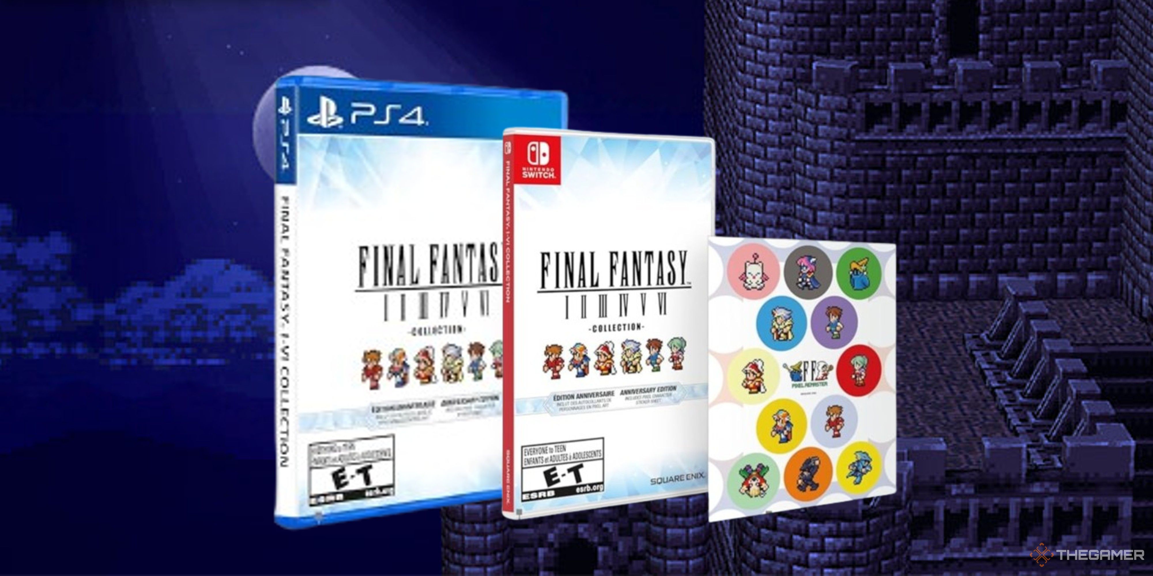 Final Fantasy Pixel Remaster Anniversay Edition Pre-Orders