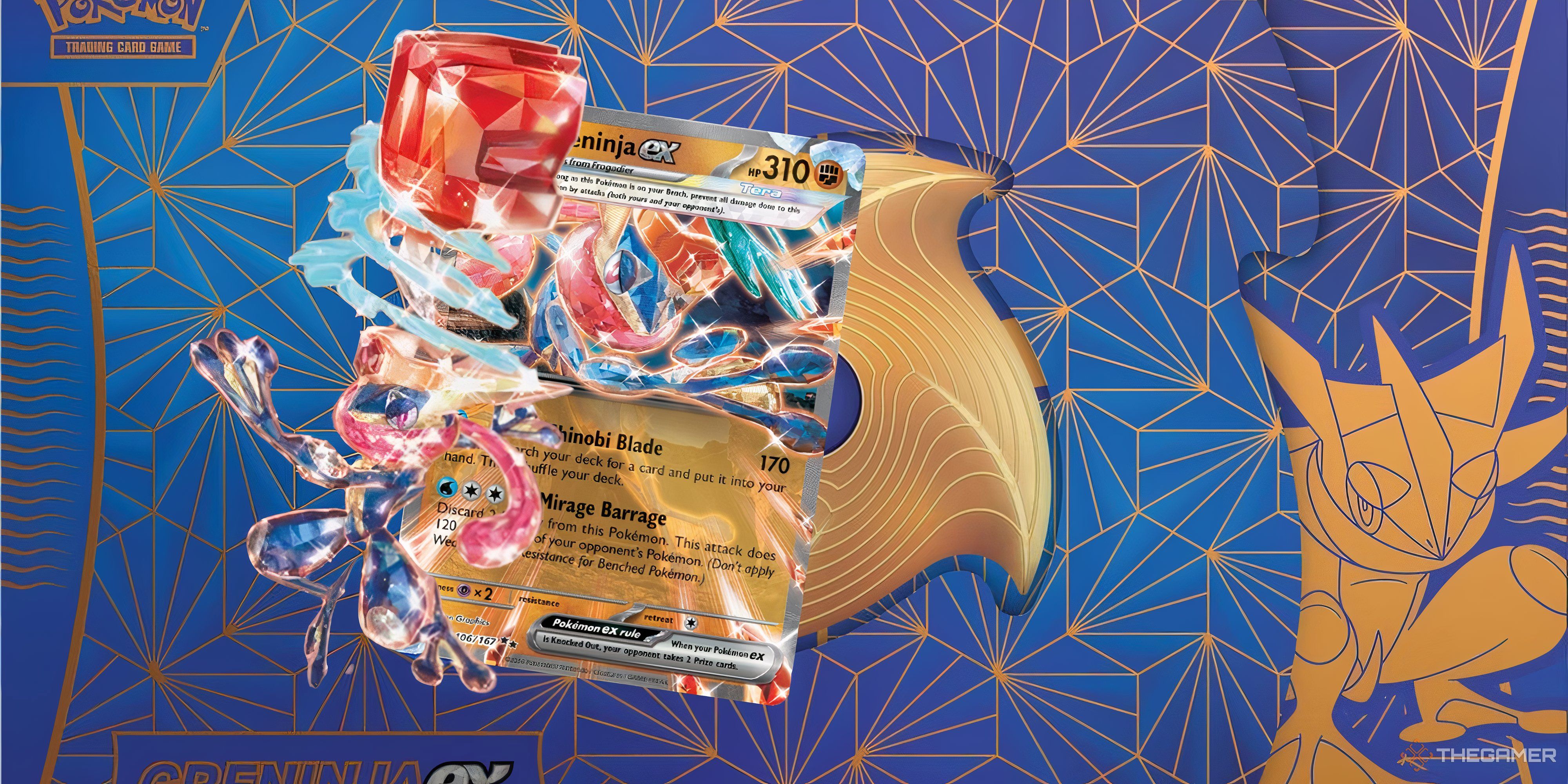 Pokemon TCG's Greninja Ex Premium Collection Pre-Orders Now