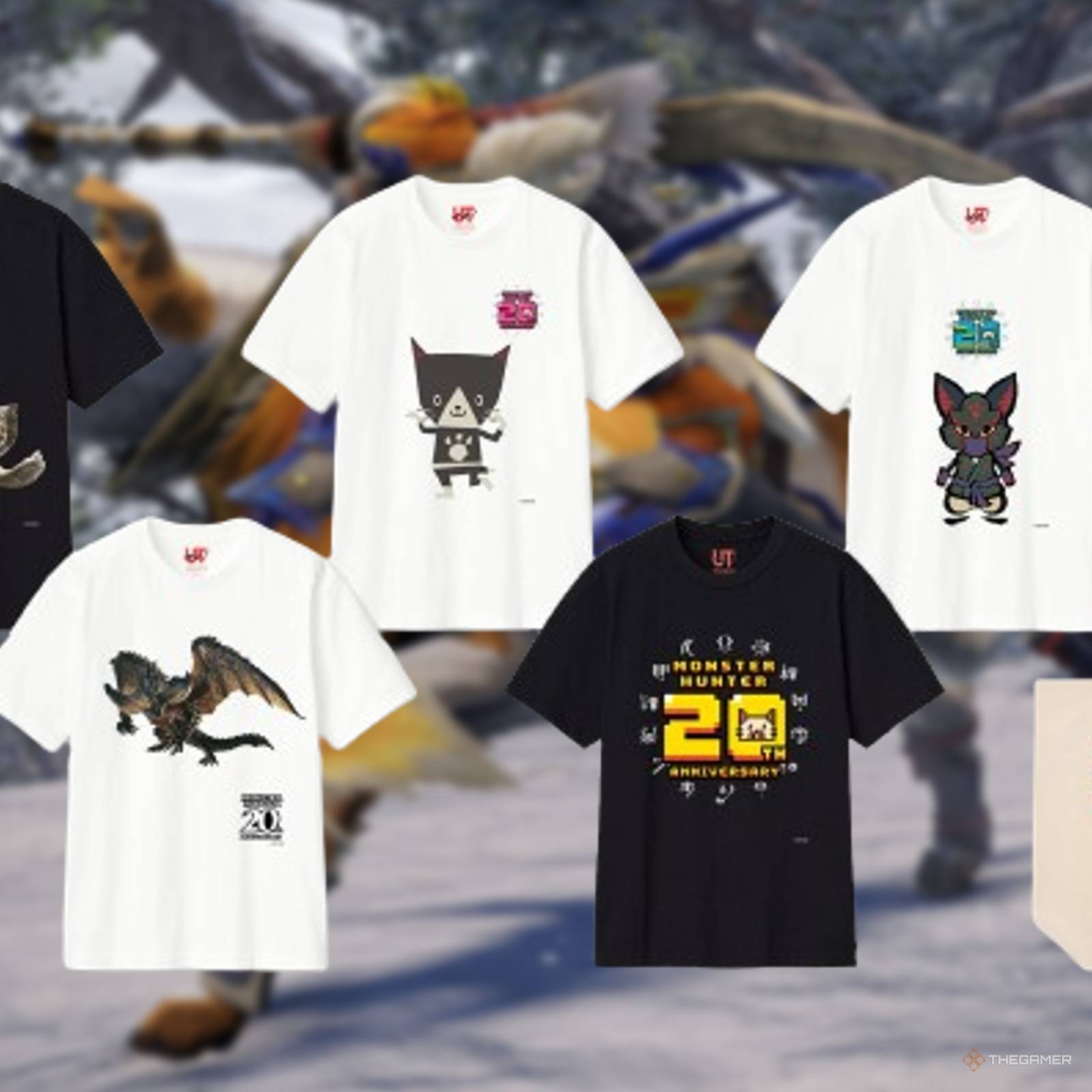 Monster Hunter Now Has Merch You Design Yourself At Uniqlo