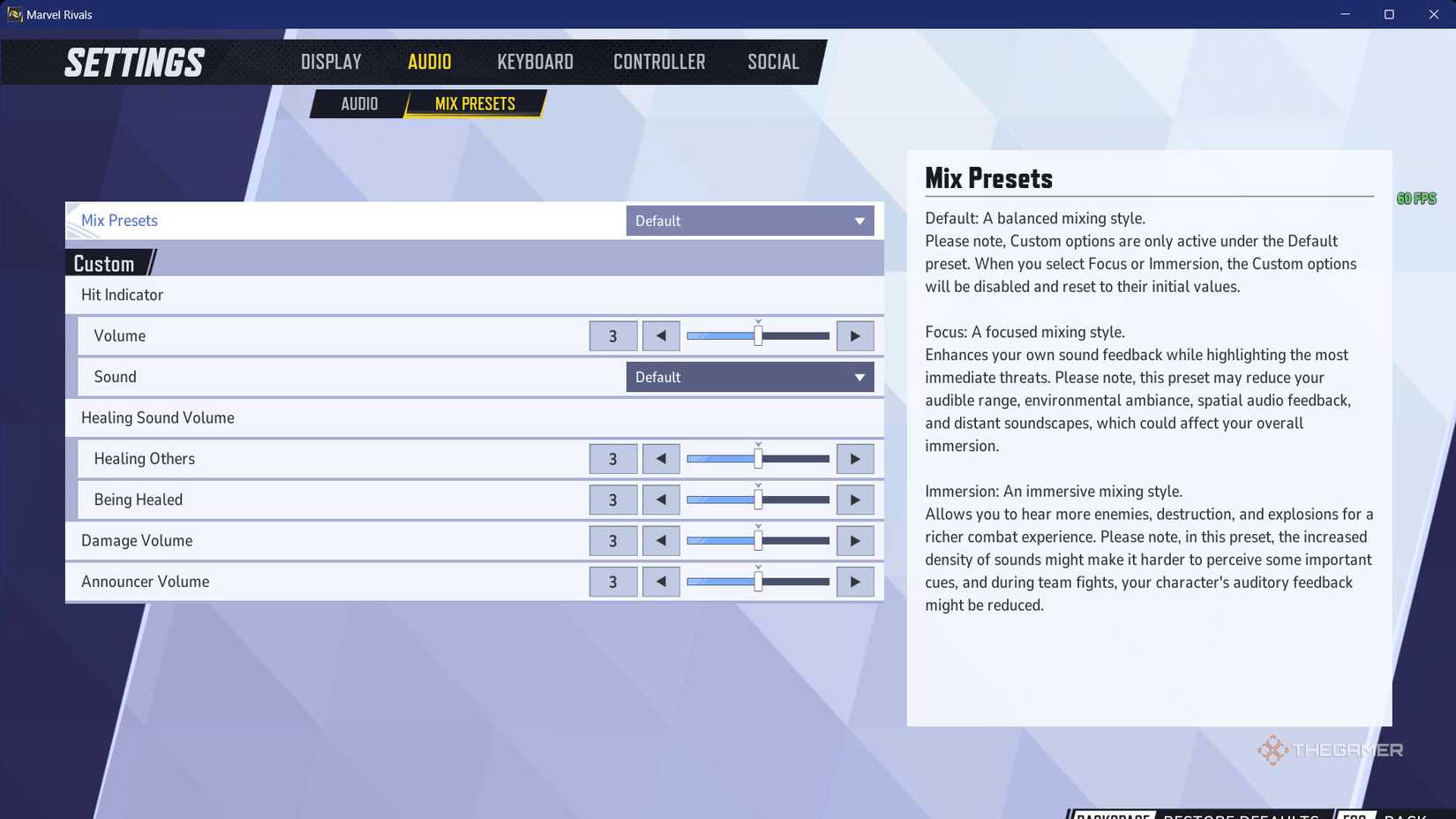 Marvel Rivals Settings Screen What Are The Best Performance Settings For Marvel Rivals?