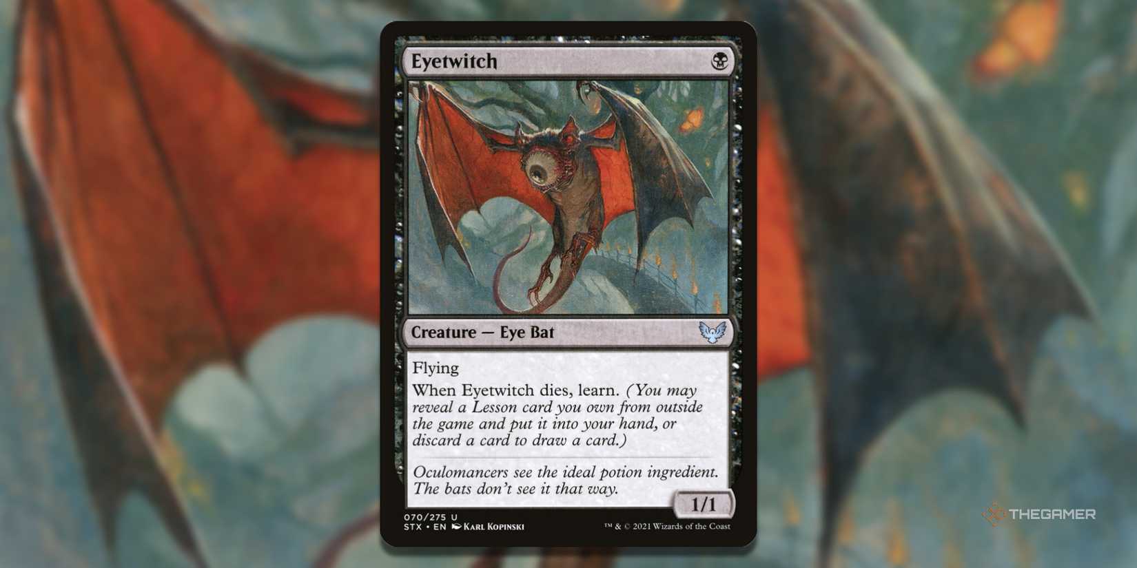 mtg bat cards Magic The Gathering - The Lost Caverns of Ixalan - Ruin-Lurker Bat main image 1