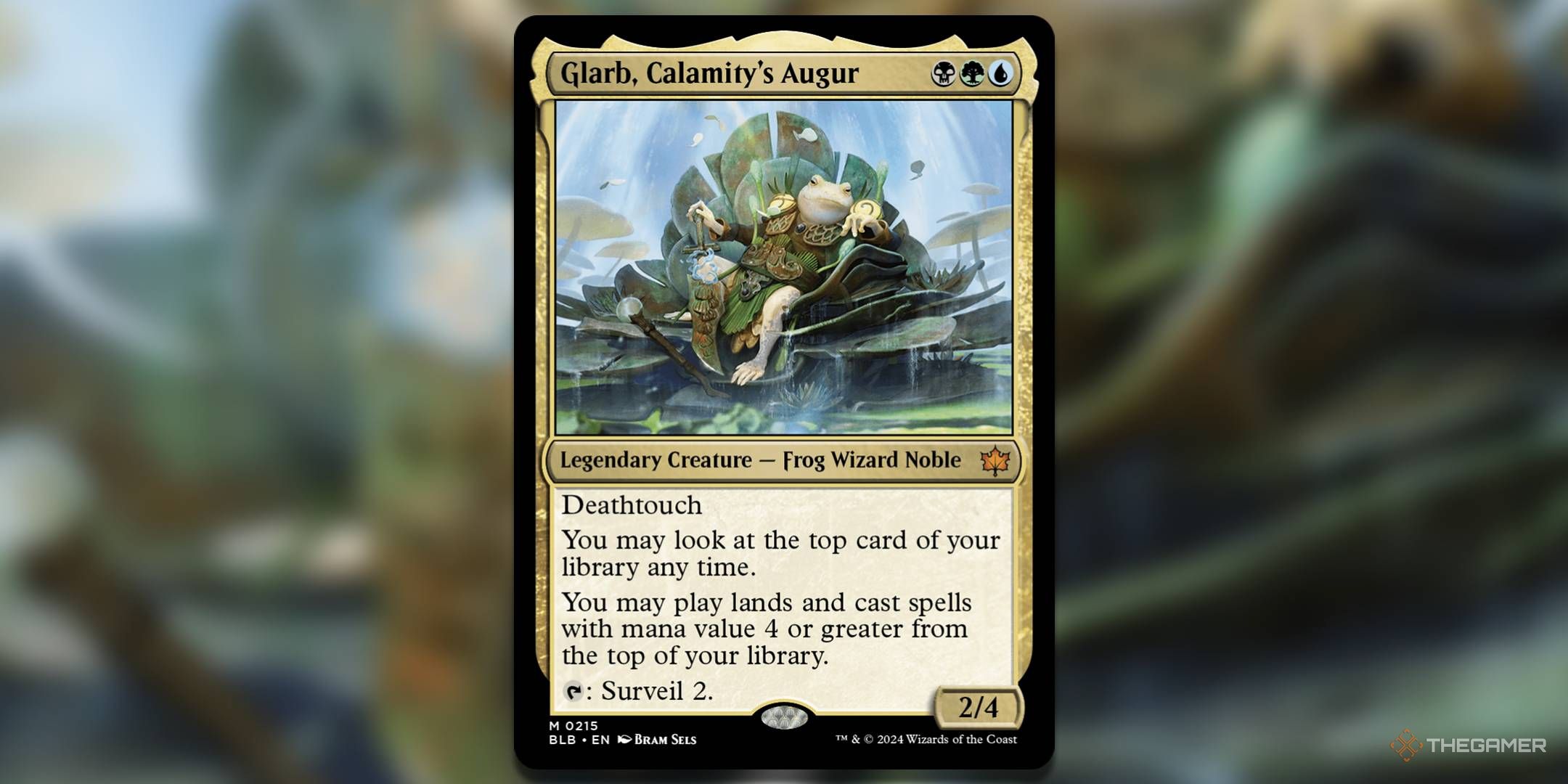 mtg lotr the one ring card Gromp main image 1