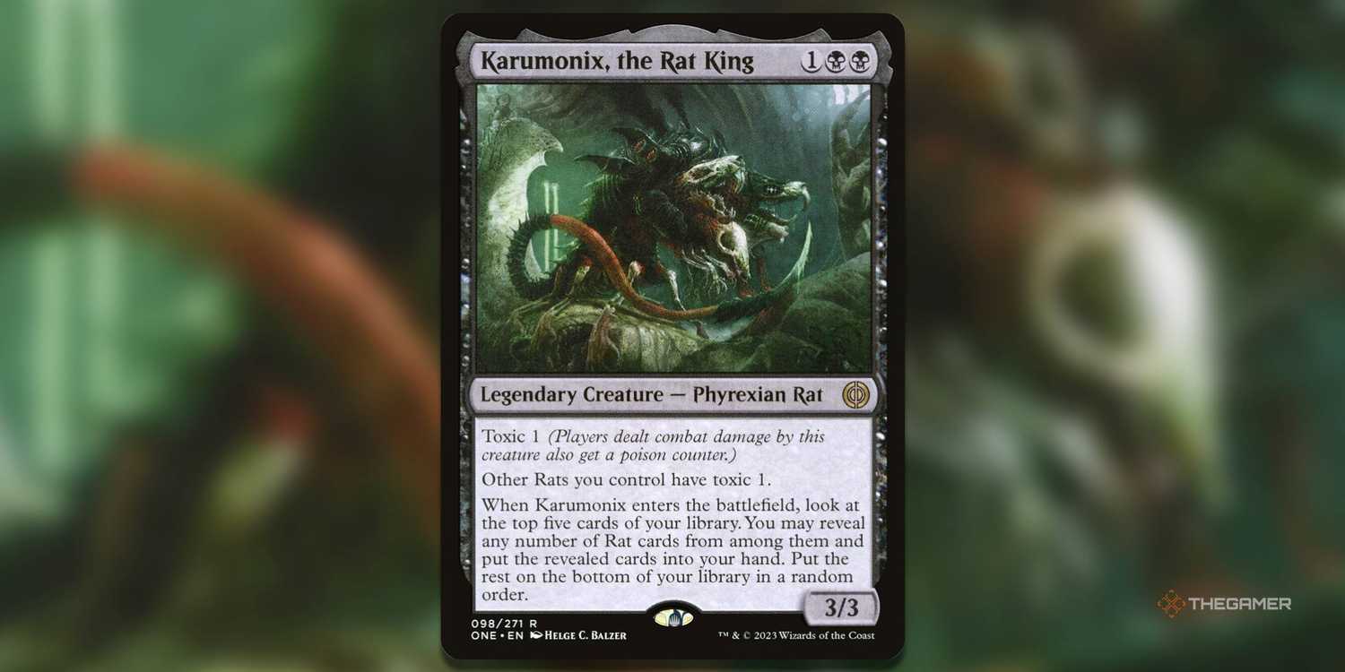Karumonix, The Rat King Commander Deck (EDH) - 100-Card Relentless Rats Infect/Themed Deck, Ready-to-Play Karumonix, The Rat King Commander Deck (EDH) - 100-Card Relentless Rats Infect/Themed Deck, Ready-to-Play