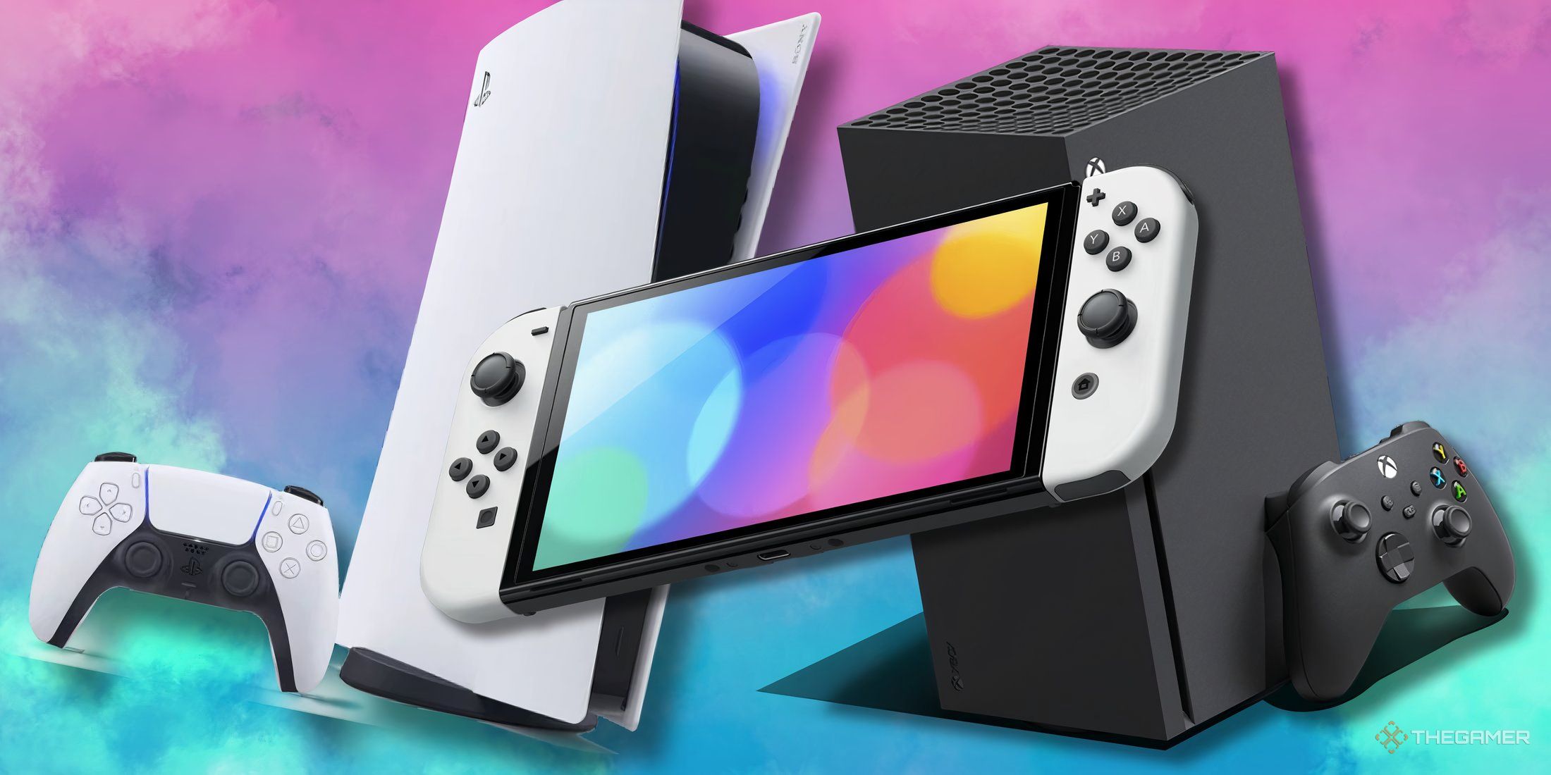 Ps5 Vs Xbox Vs Nintendo Switch Vs Xbox Series X Ps5 X Nintendo - Main Image