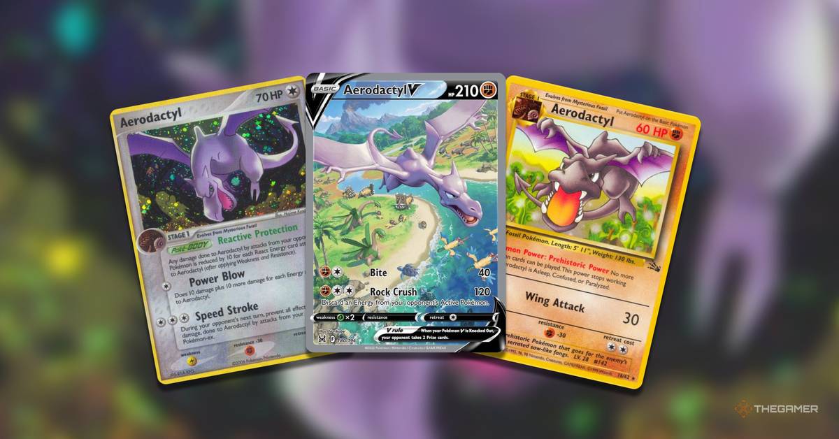 The 8 Most Valuable Aerodactyl Cards In Pokemon TCG