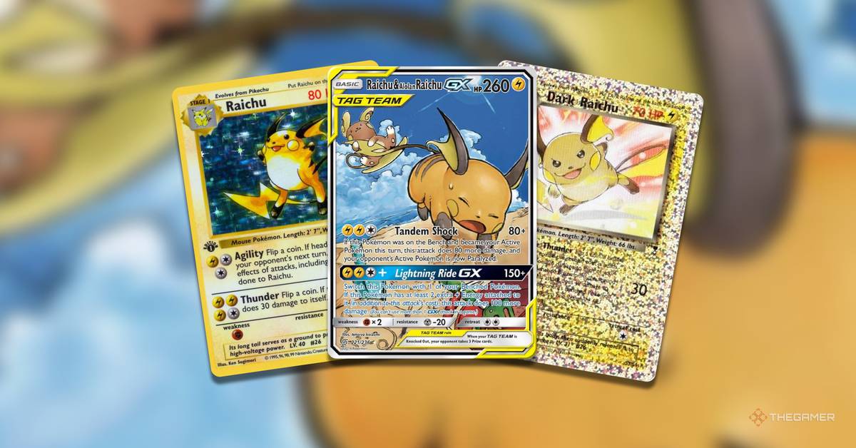 The Most Valuable Raichu Cards In The Pokemon TCG The Most Valuable Raichu Cards In The Pokemon TCG