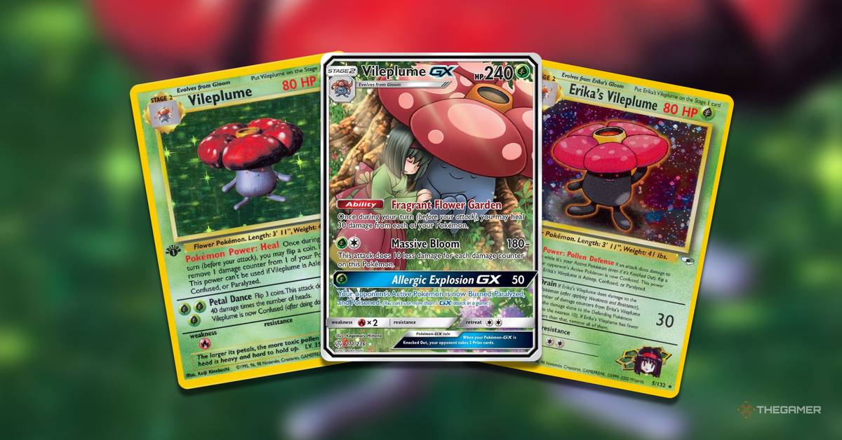 The Most Valuable Vileplume Cards In Pokemon TCG The Most Valuable Vileplume Cards In Pokemon TCG