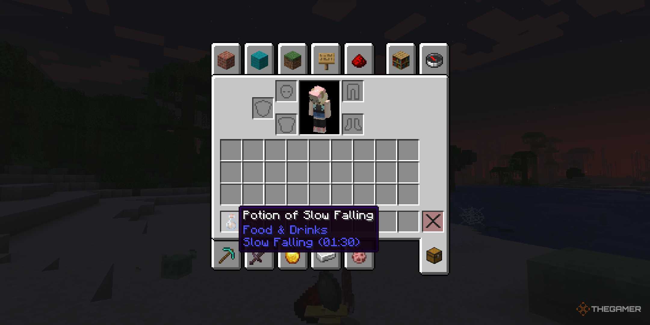 Slow Fall Enchant How To Stop Fall Damage In Minecraft